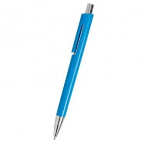 Bolígrafo de plástico Alpha Azul real