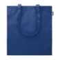 Bolsa de compra asas largas de PET Azul
