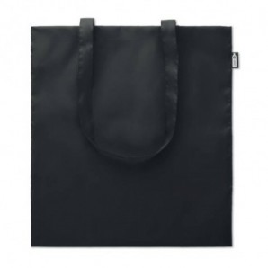 Bolsa de compra asas largas de PET Negro