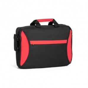 Maletín multiusos en poliéster con bolsillo Rojo