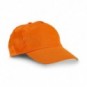 Gorra para niños con velcro Naranja