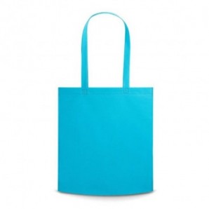 Bolsa de non woven asas largas Azul claro