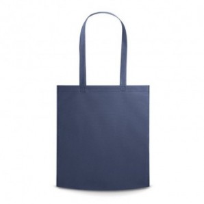 Bolsa de non woven asas largas Azul