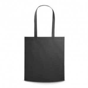 Bolsa de non woven asas largas Negro