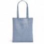 Bolsa de algodón reciclado con asas Azul