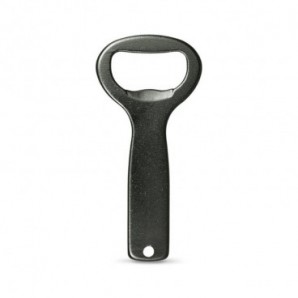 Abrebotellas de aluminio Negro