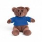 Peluche osito con camiseta Azul real