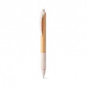 Bolígrafo de bambú con fibra de trigo
