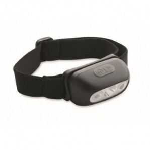 Linterna frontal recargable