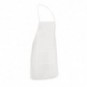 Delantal non woven con bolsillo Blanco