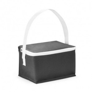 Bolsa nevera con capacidad hasta 6 latas Negro