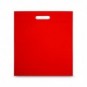 Bolsa de tela no tejida termo sellada Rojo
