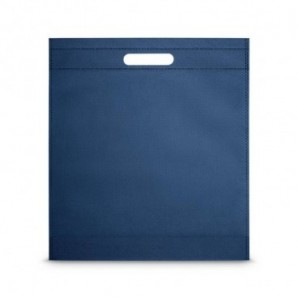Bolsa de tela no tejida termo sellada Azul