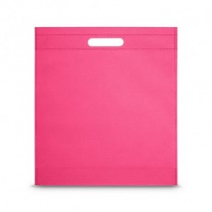 Bolsa de tela no tejida termo sellada Rosa