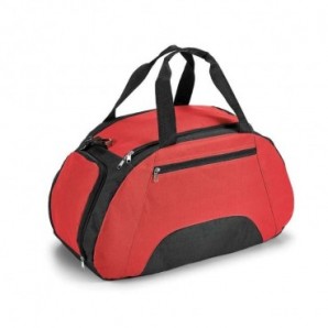 Bolsa de deportes con bolsillo para calzado Rojo