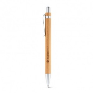 Set de bolígrafo y portaminas de bambú
