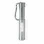 Llavero de aluminio con logo luminoso Plateado