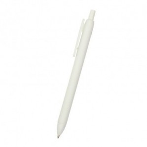 Boligrafo PLA Biodegradable Blanco