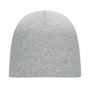 Gorro unisex de algodón Gris