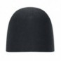 Gorro unisex de algodón Negro