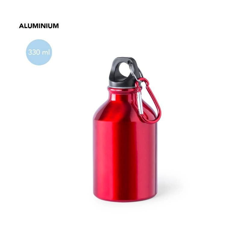 Bidon de aluminio Henzo 330 ml