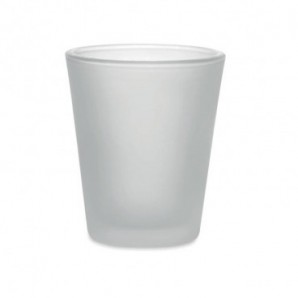 Vaso chupito sublim. 44ml Blanco transparente