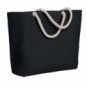 Bolsa de playa de algodón 220 gr Negro