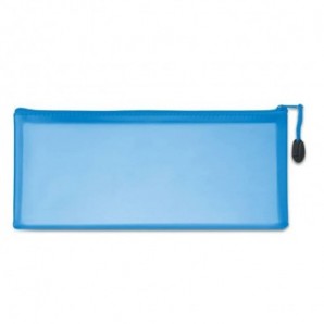 Estuche grande de PVC Azul