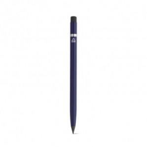 Bolígrafo sin tinta con cuerpo de aluminio 100% reciclado Azul