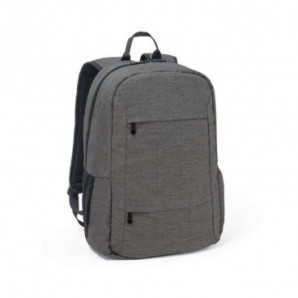 Mochila para portátil rPET 15 pulgadas Gris oscuro