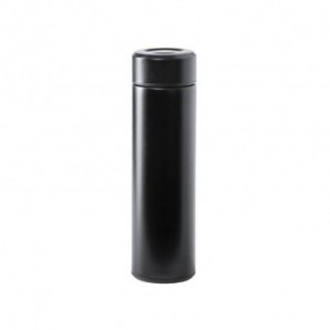 Termo de acero inoxidable Plusek 500 ml Negro