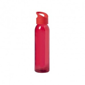 Botella de cristal 470 ml Tinof Rojo