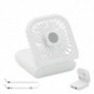 Ventilador portátil plegable Blanco