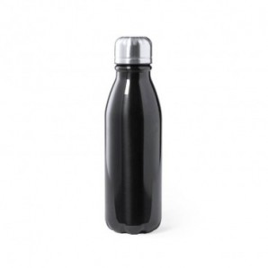 Botella de aluminio Raican 550 ml Negro