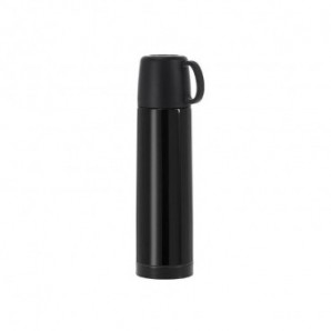 Termo de acero inoxidable Tibber 500 ml Negro