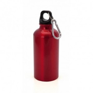 Bidon Mento de aluminio 400 ml Rojo