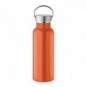 Botella doble pared 500 ml acero inox. reciclado Naranja