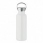 Botella doble pared 500 ml acero inox. reciclado Blanco