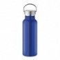 Botella doble pared 500 ml acero inox. reciclado Azul