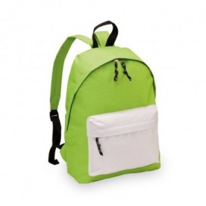 Mochila Discovery Verde y blanco