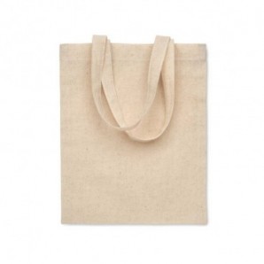 Bolsa algodón asa corta 140 gr Beige