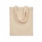 Bolsa algodón asa corta 140 gr Beige