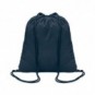 Mochila de cuerdas de algodón Azul marino