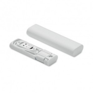 Set conectores de cable 9 en 1 Blanco