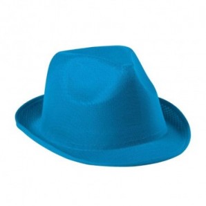 Sombrero personalizado de poliéster Braz Azul claro