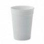 Vaso de PP reciclado 250 ml Blanco