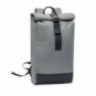 Mochila Rolltop reflectante Plateado mate