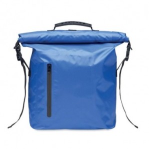 Mochila impermeable RPET 210D Azul real