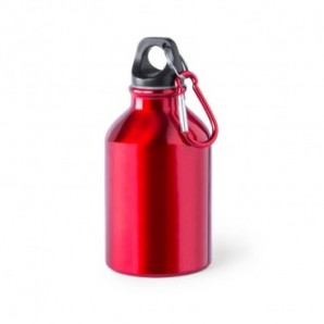 Bidon de aluminio Henzo 330 ml Rojo