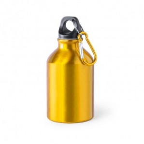 Bidon de aluminio Henzo 330 ml Amarillo